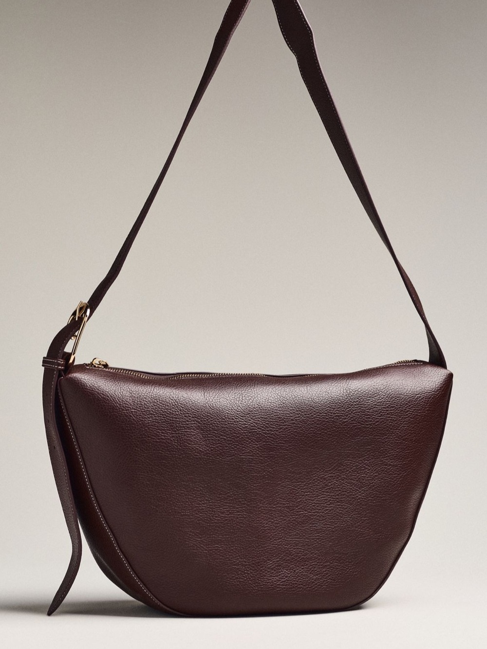 Anthropologie Polished Pebble Sling Bag NWT